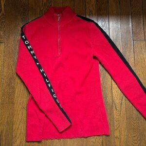 Vintage Tommy Hilfiger Quarter Zip Sweatshirt